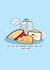 Cute Father’s Day Card - Cheesiest - Cheese created by Rosalie Perl