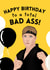 Funny Birthday Card - Cobra Kai - Total Bad Ass created by Original Fox Cards