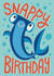 Cute Birthday Card - Snappy Birthday - Hammerhead Shark created by Christine Cuddihy Illustration