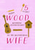 Cute Anniversary Card - Five Years - Wood Anniversary created by Juniper and Rose Studio