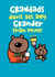 Cute Father's Day/Birthday Card - For Grandad - Bears created by Pink wink