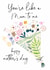 Traditional Mother's Day Card - Floral Bouquet - Like A Mum To Me created by Katie Phythian Design