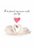 Cute swan love card for your partner created by Shadan Designs