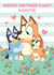 Cute Bluey Mother's Day Card for Auntie created by Danilo