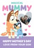 Personalised Bluey Mother’s Day Photo Card – Magical Mummy – From Son created by Danilo