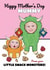 Cute Mother's Day Photo Card - From The Kids - From Her Little Snack Monsters created by @Cupsie's Creations