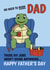 Funny Father's Day Card - DIY Dad - Tortoise created by @Cupsie's Creations