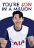 Punny Birthday Card - Tottenham Hotspur - Son created by AbiGoLucky