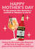 Arty Mother's Day Card - Aperol Spritz created by Jon Downer