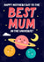 Cute Mother's Day Card - Best In The Universe created by Blush & Blossom 
