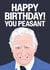 Rude Birthday Card - King Charles - Happy Birthday! You Peasant created by Hello Sausage