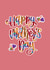 Vibrant Mother's Day Card for a vibrant and bold mother created by AfroTouch Design