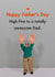 Heartfelt Fathers Day Card - High Five Dad created by Bold & Bright Cards