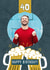 Classic 40th Birthday Card - For Him - Beers created by @hollielonglanddesigns