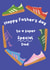 Punny Father's Day Card - Super Spezial Dad created by @Laura Lonsdale Designs