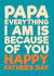 Heartfelt Father’s Day Card - For Papa - Happy Father’s Day created by Blind Faith