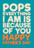 Heartfelt Father’s Day Card - For Pops - Happy Father’s Day created by Blind Faith