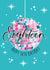 Pretty Birthday Card - 18th - Disco Ball created by The Amyverse