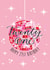 Pretty Birthday Card - 21st - Disco Ball created by The Amyverse