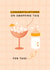 Fun New Baby Card - Cocktails - Baby Bottle created by Joanne Hawker