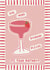 Pink Cocktail Birthday Card- Fun and Cute - Girly Drink Card For Her created by Rachel Jones