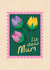 Pretty Mother's Day Crd - First Class Mum - Stamp created by Studio Mads