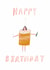 Fun Birthday Card - Cake - Candle created by Meg Pearl Designs