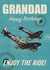Retro Birthday Card - For Grandad - Spitfire Planes created by Rocket68