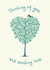 Classic Thinking Of You Card - Heart Shaped Tree created by Aimee Beaven