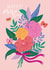 Classic Mother's Day Card - Flowers - Butterflies created by Nina Raby - Jones