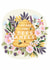 Pretty Mother's Day/Birthday Card - Bees Knees - Flowers created by Anna Cheng Design & Print
