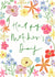 Pretty Mother's Day Card - Bright and Colourful Flowers created by Bellynam Studio