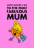 Cute Mother's Day Card - Mr. Men - Little Miss Fabulous created by Mr. Men