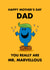 Cute Mother's Day Card - Mr. Men - For Dad created by Mr. Men