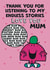 Cute Mother's Day Card - Mr. Men - Mr. Chatterbox created by Mr. Men