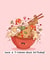 Cute Birthday Card - Ramen - Ramen Pun created by Rosalie Perl