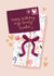 Classic Birthday Card - For Auntie - Letter created by Two For Joy Illustration