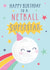 Cute Birthday Card - For Her - Netball Superstar! created by Jess Moorhouse