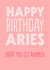 Funny Birthday Card - Aries - Rammed created by The Buddy Fernandez Card Co.