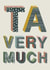 Fun Thank You Card - Ta Very Much - Typography created by Rankidoodle