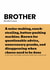 Fun Birthday Card - For Brother - Definition created by @EmilySwallow