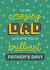 Classic Father's Day Card - To An Amazing Dad - Brilliant Father's Day created by Evie Garnett Designs
