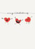Cute Congratulations Card - Hearts - Celebrating created by Chasing Cards