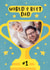 Cute Father's Day Card - Trophy - World's Best Dad created by @HurrayHaus