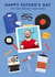 Classic Father's Day Card - Coolest Dad Ever created by Lemon and Sugar