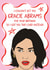 Fun Birthday Card - Gracie Abrams - I Couldn't Get You Gracie Abrams created by Tiger Feet Creations
