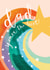 Classic Father's Day/Birthday Card - Rainbow Shooting Star created by Louise Tiler