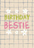 Modern Birthday Card - Birthday Bestie created by Sweetlove Press