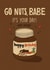 Funny Birthday Card - Nutella created by Kasia Cards