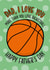 Funny Fathers Day Card - Basketball created by TeePee Creations